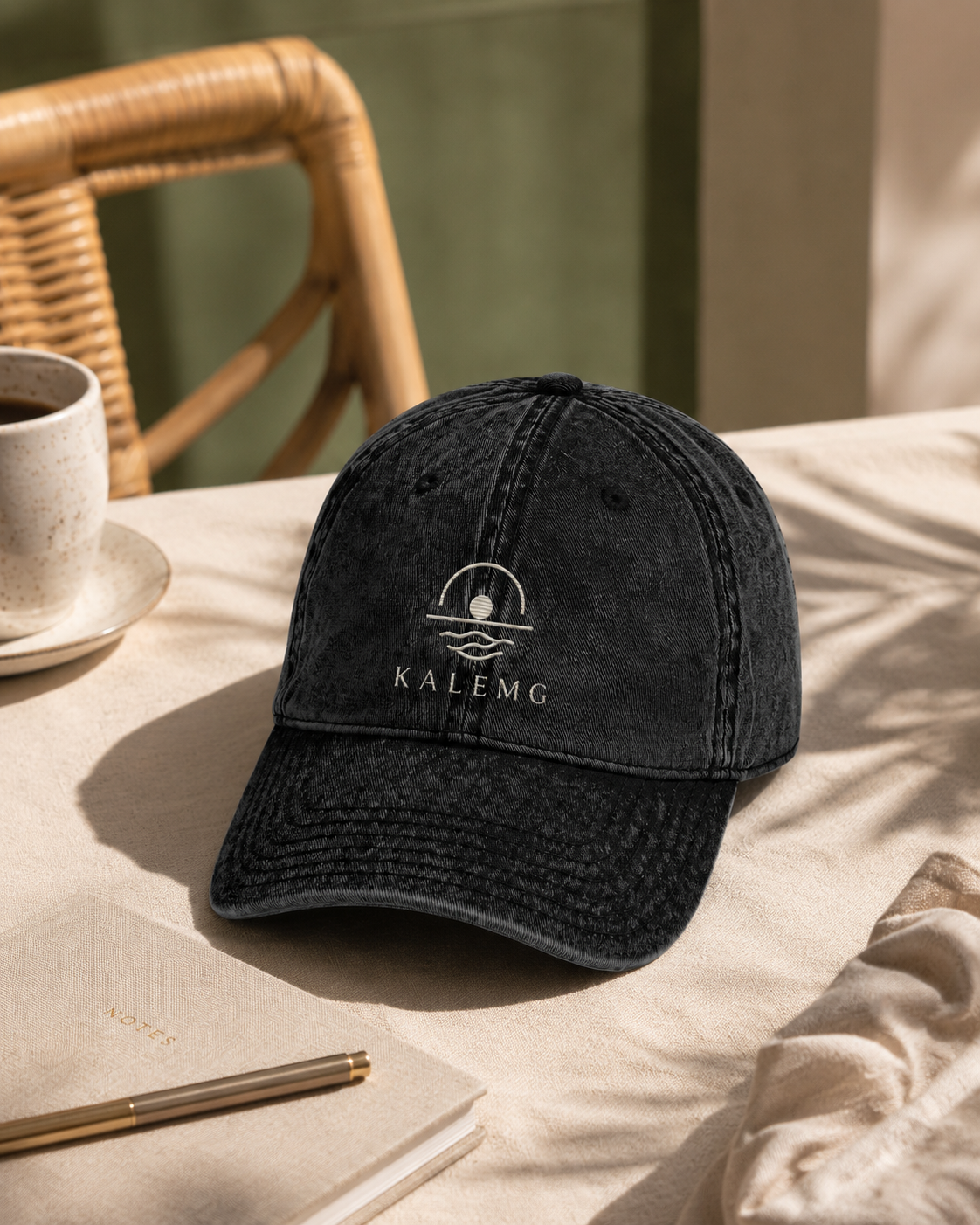 Casquette Vintage en Sergé de Coton